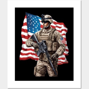 US Marines Posters and Art